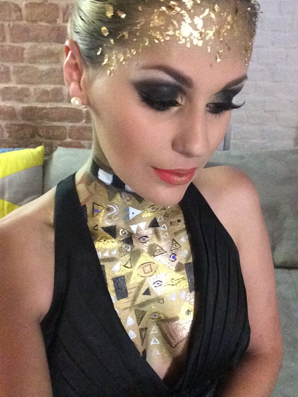 Speaker Makeup Prep Area